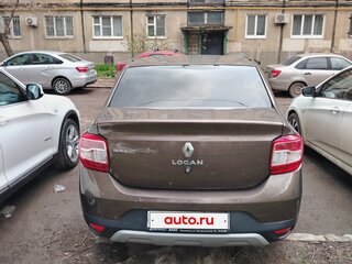2019 Renault Logan Stepway II Рестайлинг, коричневый, 1030000 рублей, вид 3