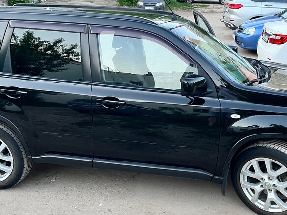 2012 Nissan X-Trail II Рестайлинг, чёрный, 1500000 рублей - вид 4