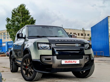 2021 Land Rover Defender 110 II, зелёный, 8490000 рублей, вид 4