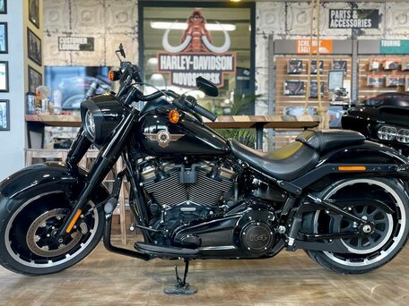 2020 Harley-Davidson Fat Boy, чёрный, 3500000 рублей, вид 1