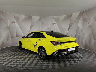 2023 Hyundai Elantra N Line VII (CN7) Рестайлинг, жёлтый, 1565150 рублей, вид 4