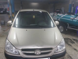 2007 Hyundai Getz I Рестайлинг, бежевый, 425000 рублей, вид 1