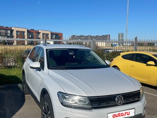 2019 Volkswagen Tiguan II, белый, 2030000 рублей, вид 3