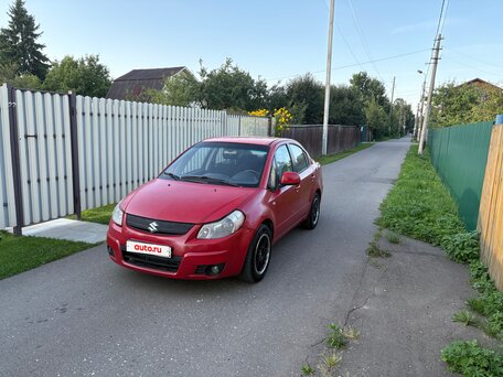2007 Suzuki SX4 I (Classic), красный, 250000 рублей, вид 1