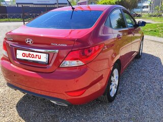 2012 Hyundai Solaris I, красный, 785000 рублей, вид 5