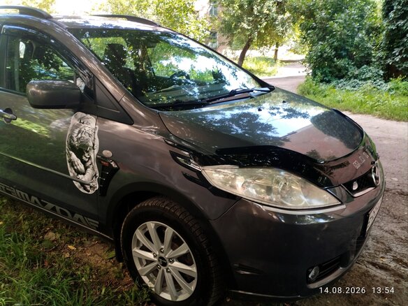 2007 Mazda 5 I (CR), серый, 690000 рублей - вид 18