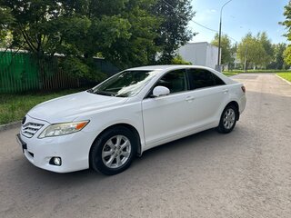 2009 Toyota Camry VI (XV40) Рестайлинг, белый, 1300000 рублей, вид 2