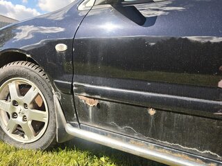 2006 Mitsubishi Lancer IX Рестайлинг, чёрный, 320000 рублей, вид 5
