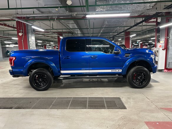 2016 Ford F-150 XIII, синий, 10800000 рублей - вид 1