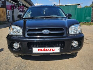 2008 Hyundai Santa Fe Classic Classic, чёрный, 700000 рублей, вид 2