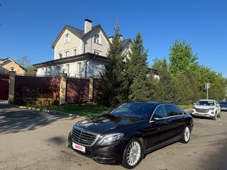 2015 Mercedes-Benz S-Класс 350 CDI BlueTEC Long 7G-TRONIC VI (W222, C217), чёрный, 2700000 рублей, вид 2