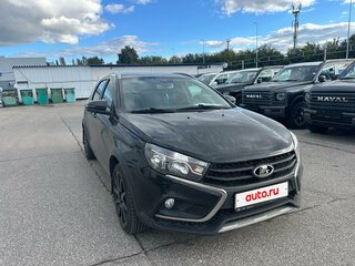 2021 Lada (ВАЗ) Vesta SW Cross I, чёрный, 1085000 рублей, вид 4