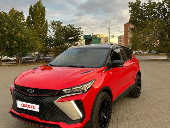2023 Geely Coolray I Рестайлинг, красный