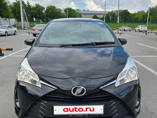 2018 Toyota Vitz III (XP130) Рестайлинг 2, чёрный, 1111111 рублей, вид 2