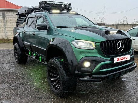 2018 Mercedes-Benz X-Класс 250 d I, зелёный, 6500000 рублей, вид 1