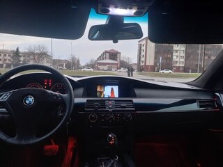 2005 BMW 5 серии 520i V (E60/E61), чёрный, 1150000 рублей, вид 5