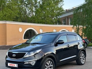 2014 Kia Sportage III Рестайлинг, чёрный, 1450000 рублей, вид 1