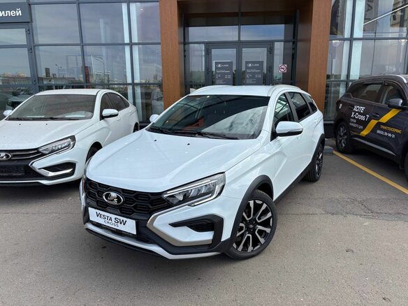 2024 Lada (ВАЗ) Vesta SW Cross I Рестайлинг (NG), белый, 1938500 рублей
