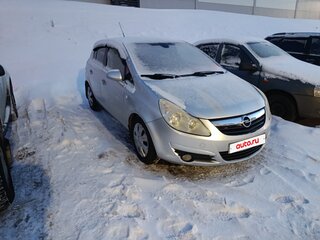 2008 Opel Corsa D, серебристый, 332000 рублей, вид 3