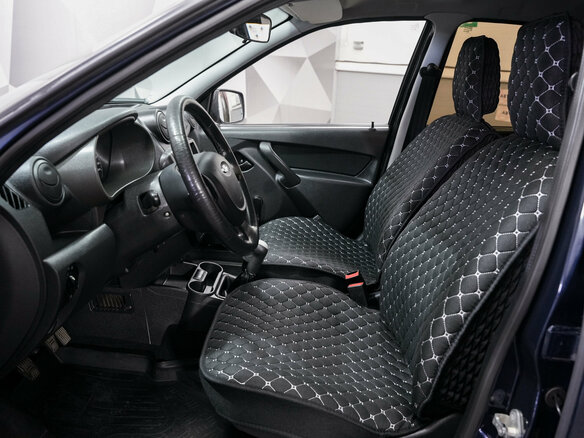 2013 Lada (ВАЗ) Granta I, синий, 420000 рублей - вид 9