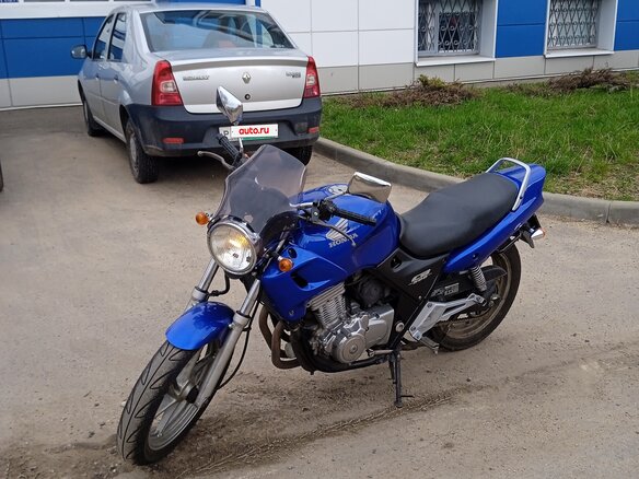 2002 Honda CB 500, синий, 350000 рублей - вид 1