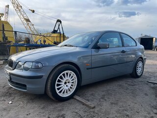 2001 BMW 3 серии Compact 316i IV (E46) Рестайлинг, серый, 800000 рублей, вид 1