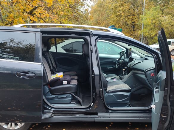 2010 Ford C-MAX II, чёрный, 800000 рублей - вид 8