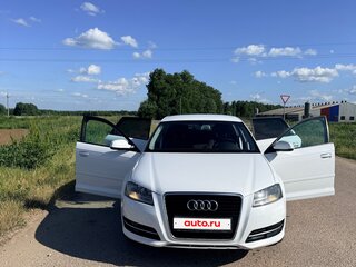 2012 Audi A3 II (8P) Рестайлинг 2, белый, 800000 рублей, вид 1