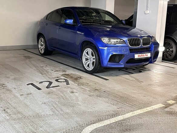 2009 BMW X6 M I (E71), синий - вид 6