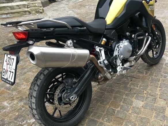 2018 BMW F 750 GS, золотистый, 850000 рублей - вид 6