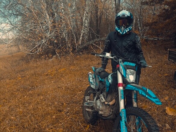 2024 Motoland XT250, синий, 100000 рублей - вид 4