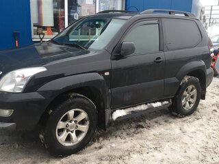 2008 Toyota Land Cruiser Prado 120 Series Рестайлинг, чёрный, 3700000 рублей, вид 4