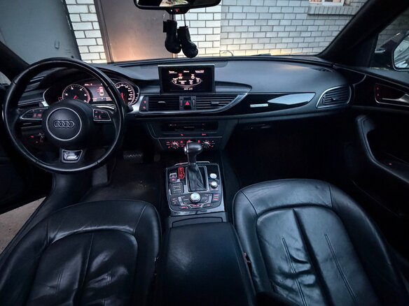 2011 Audi A6 IV (C7), чёрный, 1950000 рублей - вид 8