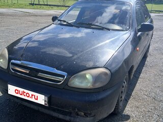 2008 Chevrolet Lanos I, чёрный, 65000 рублей, вид 1
