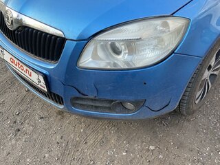 2007 Skoda Roomster I, синий, 290000 рублей, вид 4