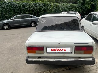 2004 Lada (ВАЗ) 2107, белый, 75000 рублей, вид 4
