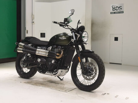 2019 Triumph Scrambler, зелёный, 900000 рублей, вид 3