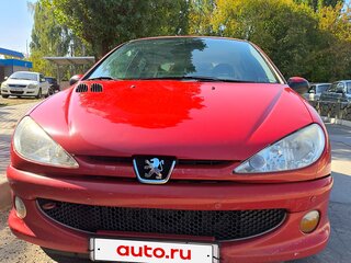 2009 Peugeot 206, красный, 300000 рублей, вид 1