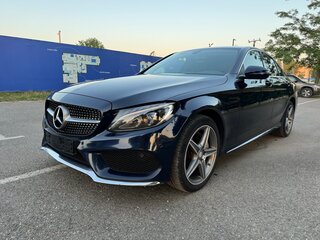 2017 Mercedes-Benz C-Класс 180 9G-TRONIC IV (W205), синий, 2200000 рублей, вид 4