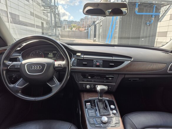 2013 Audi A6 IV (C7), серый, 1650000 рублей - вид 10