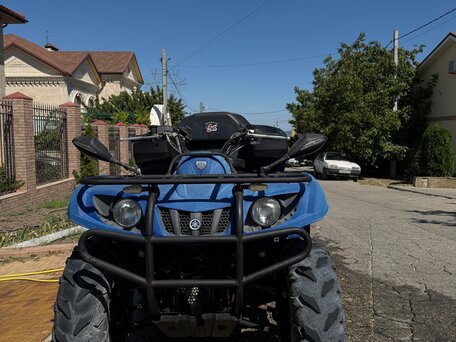 2013 Yamaha Grizzly 350, синий, 495000 рублей, вид 2