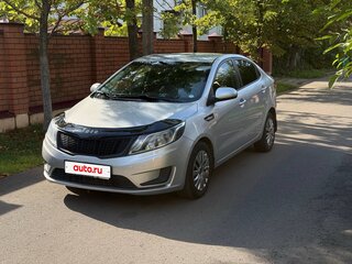2011 Kia Rio III, серебристый, 480000 рублей, вид 1