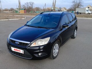 2009 Ford Focus II Рестайлинг, чёрный, 990000 рублей, вид 1