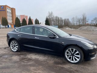 2018 Tesla Model 3 Long Range I, чёрный, 3050000 рублей, вид 2
