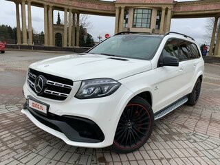 2016 Mercedes-Benz GLS AMG 63 AMG I (X166), белый, 4700000 рублей, вид 1