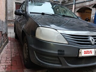 2012 Renault Logan I Рестайлинг, чёрный, 190000 рублей, вид 4