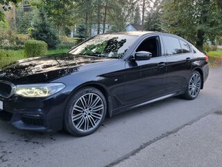 2018 BMW 5 серии 530i xDrive VII (G30/G31/G38), чёрный, 3120000 рублей, вид 1