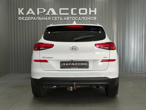2019 Hyundai Tucson III Рестайлинг, белый - вид 3