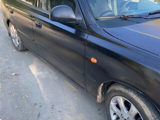 2005 Hyundai Accent ТагАЗ II, чёрный, 350000 рублей, вид 1