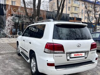 2012 Lexus LX 570 III Рестайлинг, белый, 4400000 рублей, вид 5